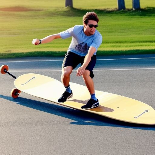 长板滑板：挑战重力和速度的极限运动