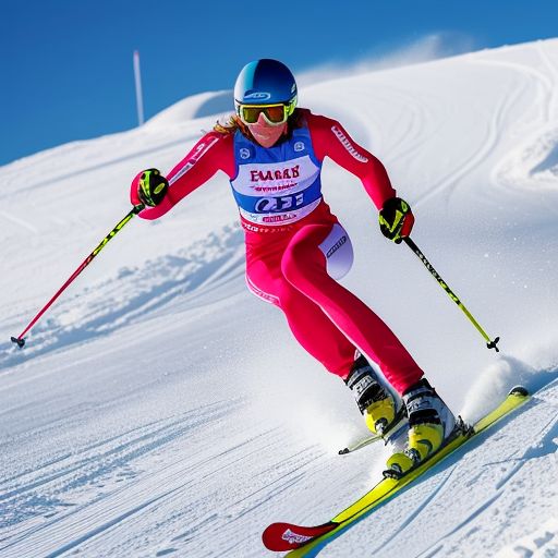 滑雪冠军秀出绝技，速度与激情完美结合