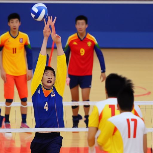 排球比赛：中国男排勇夺亚洲杯冠军
